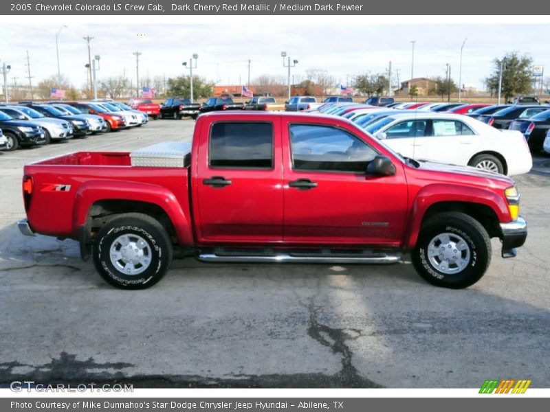  2005 Colorado LS Crew Cab Dark Cherry Red Metallic
