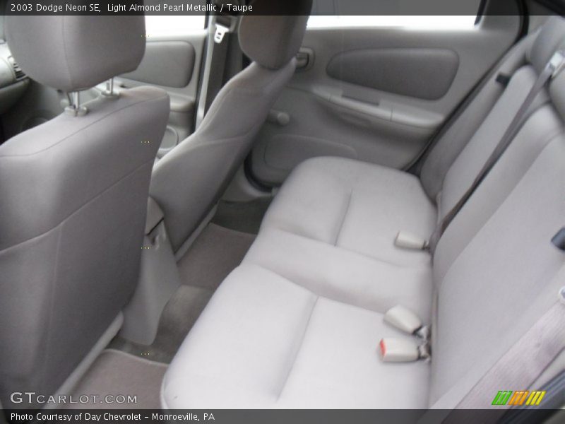 Light Almond Pearl Metallic / Taupe 2003 Dodge Neon SE
