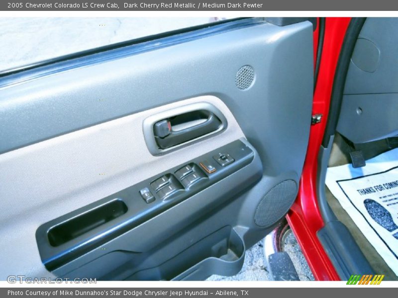 Dark Cherry Red Metallic / Medium Dark Pewter 2005 Chevrolet Colorado LS Crew Cab