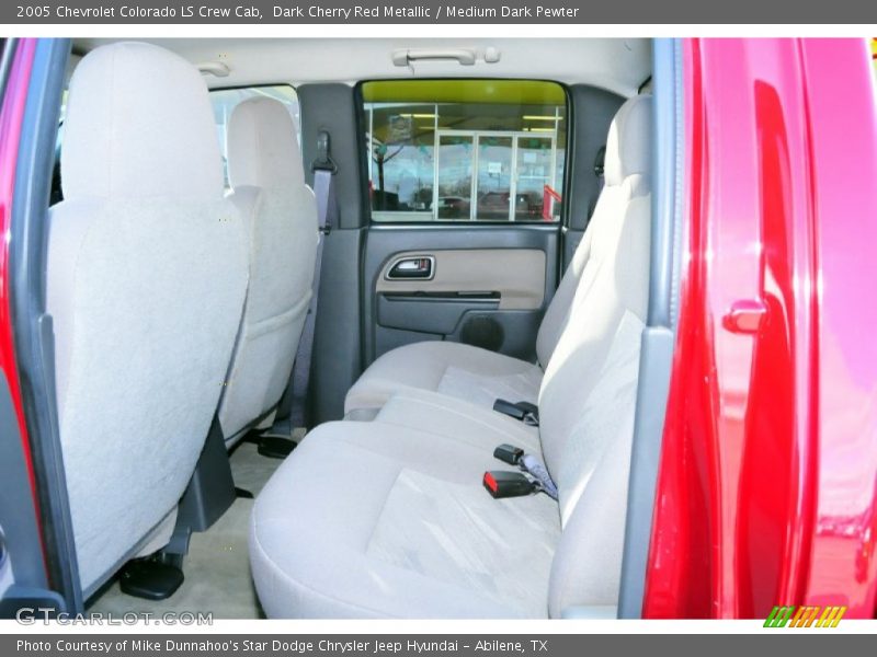 Dark Cherry Red Metallic / Medium Dark Pewter 2005 Chevrolet Colorado LS Crew Cab