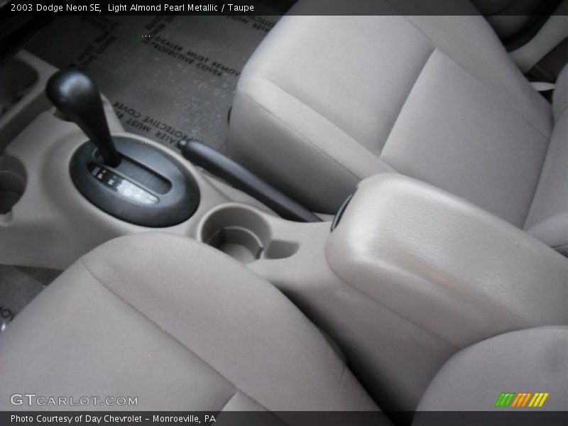 Light Almond Pearl Metallic / Taupe 2003 Dodge Neon SE