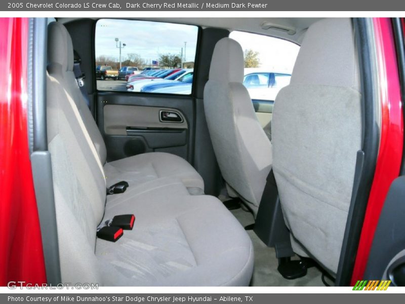Dark Cherry Red Metallic / Medium Dark Pewter 2005 Chevrolet Colorado LS Crew Cab
