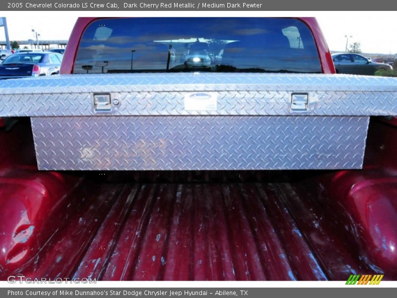 Dark Cherry Red Metallic / Medium Dark Pewter 2005 Chevrolet Colorado LS Crew Cab