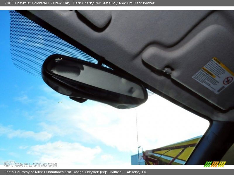 Dark Cherry Red Metallic / Medium Dark Pewter 2005 Chevrolet Colorado LS Crew Cab