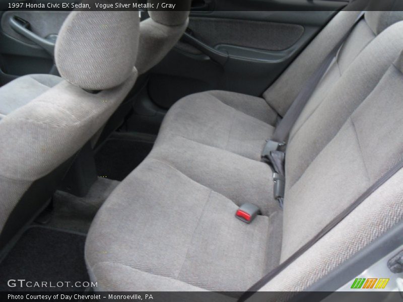 Vogue Silver Metallic / Gray 1997 Honda Civic EX Sedan