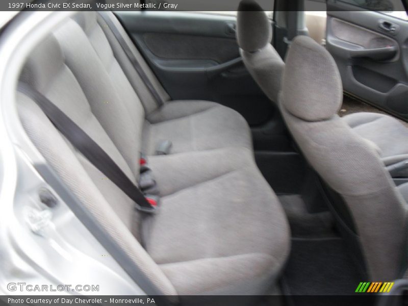Vogue Silver Metallic / Gray 1997 Honda Civic EX Sedan