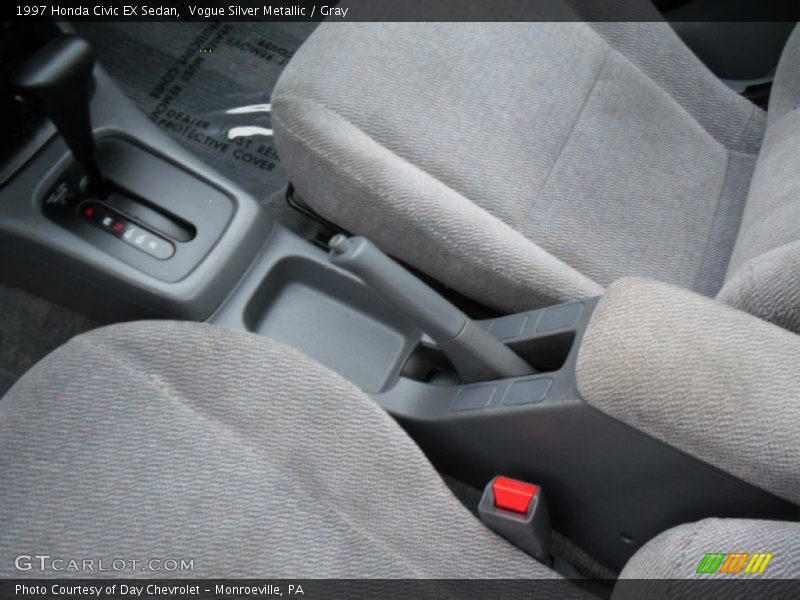 Vogue Silver Metallic / Gray 1997 Honda Civic EX Sedan