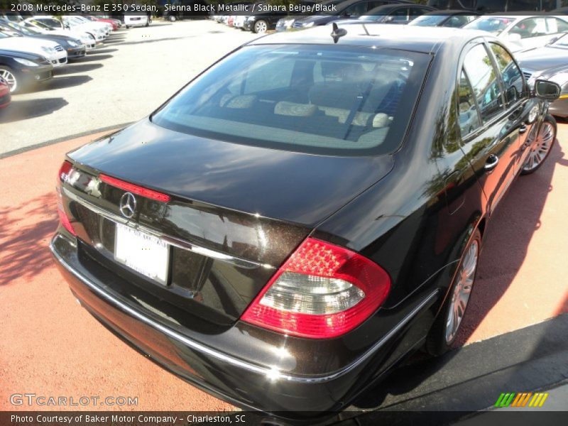 Sienna Black Metallic - 2008 Mercedes-Benz E 350 Sedan