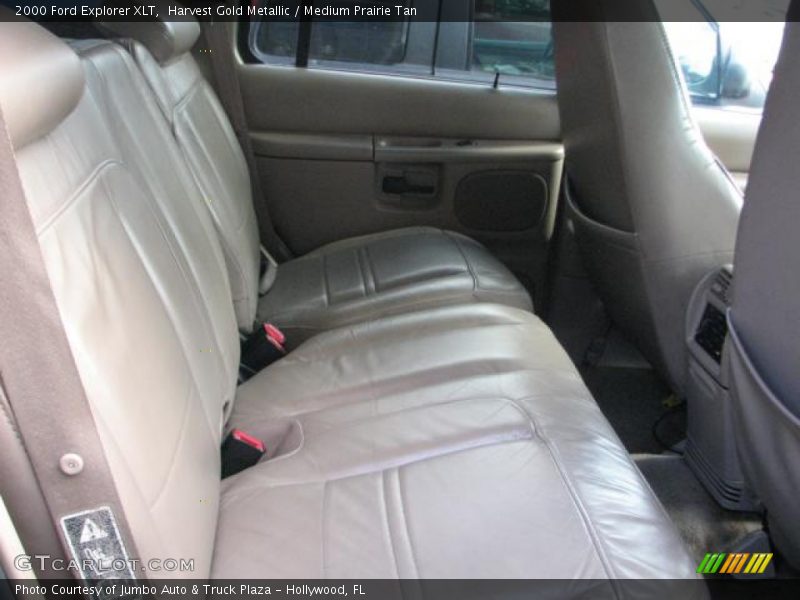 Harvest Gold Metallic / Medium Prairie Tan 2000 Ford Explorer XLT