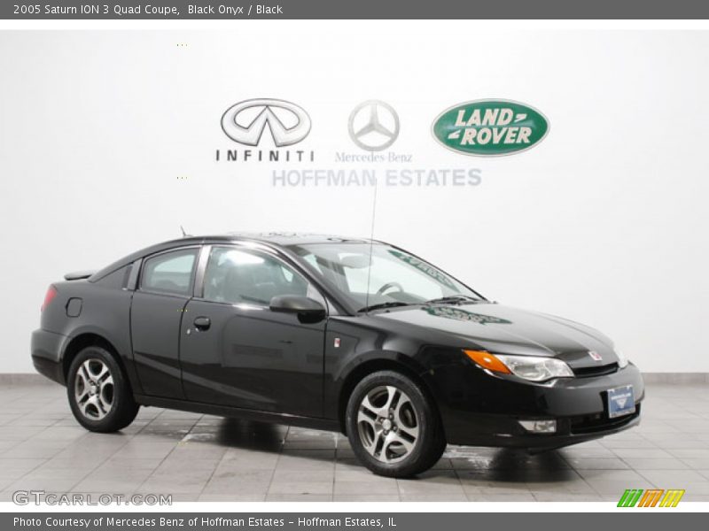 Black Onyx / Black 2005 Saturn ION 3 Quad Coupe
