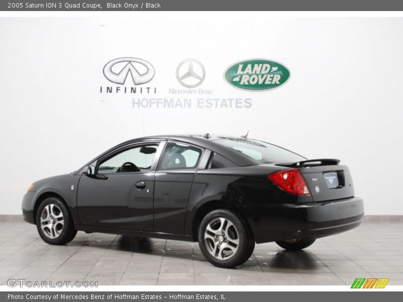 Black Onyx / Black 2005 Saturn ION 3 Quad Coupe