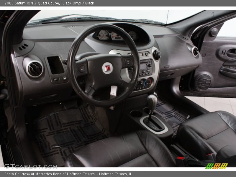 Black Onyx / Black 2005 Saturn ION 3 Quad Coupe