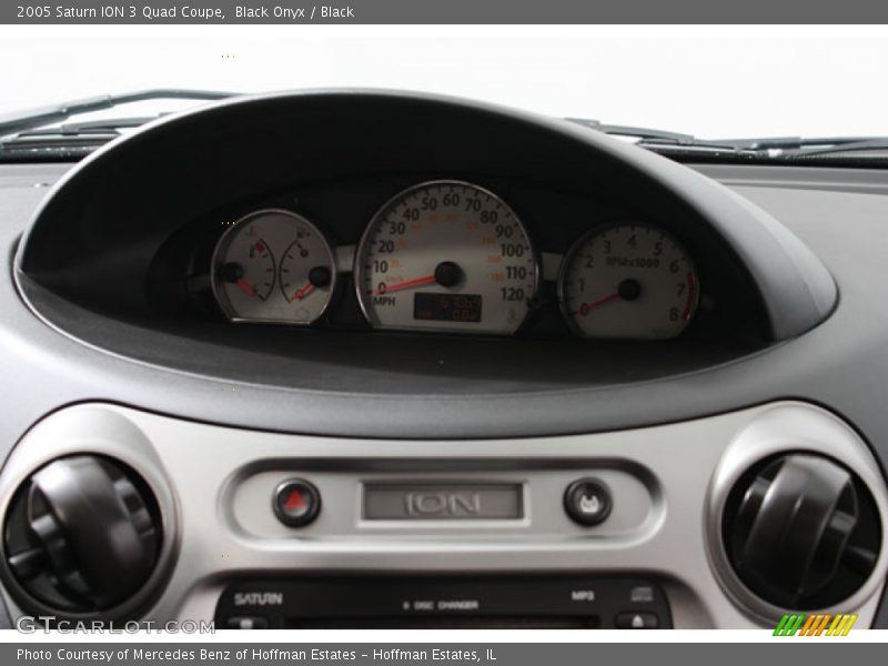 Black Onyx / Black 2005 Saturn ION 3 Quad Coupe