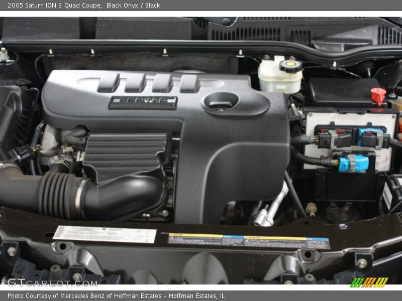 Black Onyx / Black 2005 Saturn ION 3 Quad Coupe
