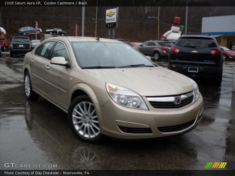 Golden Cashmere / Black 2008 Saturn Aura XR