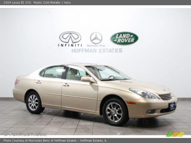 Mystic Gold Metallic / Ivory 2004 Lexus ES 330