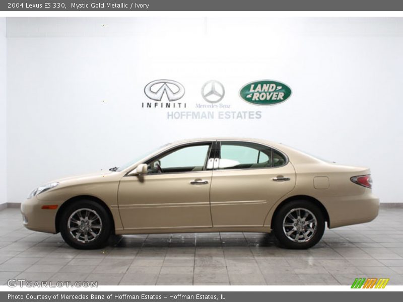 Mystic Gold Metallic / Ivory 2004 Lexus ES 330
