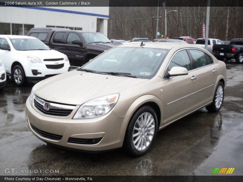 Golden Cashmere / Black 2008 Saturn Aura XR