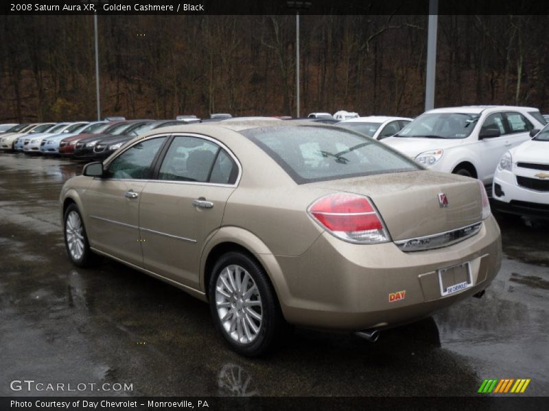 Golden Cashmere / Black 2008 Saturn Aura XR