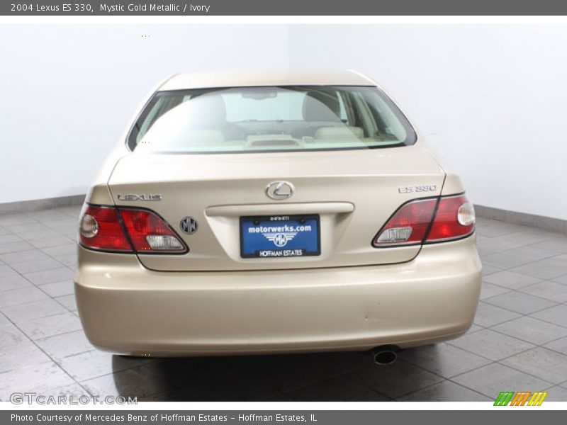 Mystic Gold Metallic / Ivory 2004 Lexus ES 330