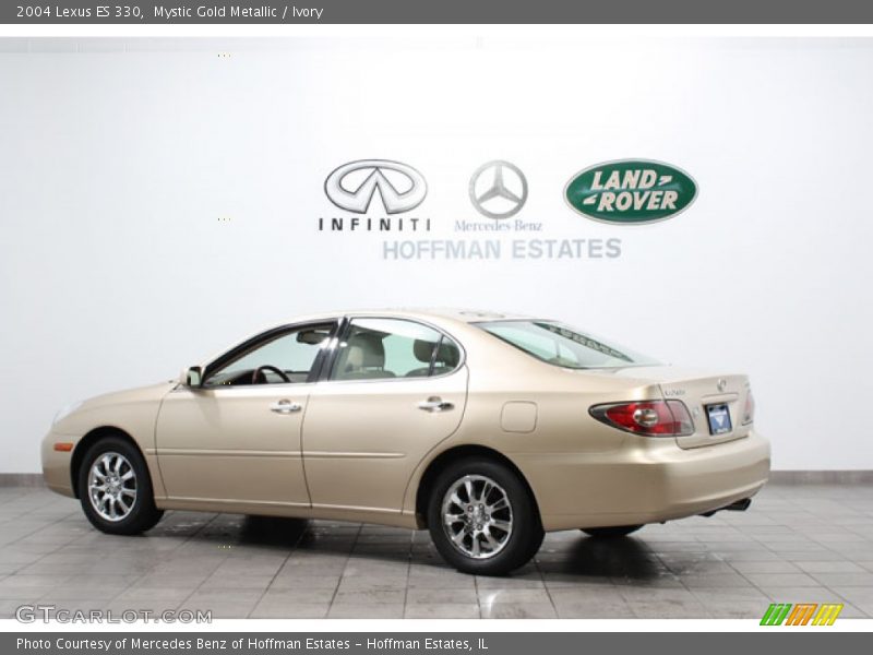 Mystic Gold Metallic / Ivory 2004 Lexus ES 330