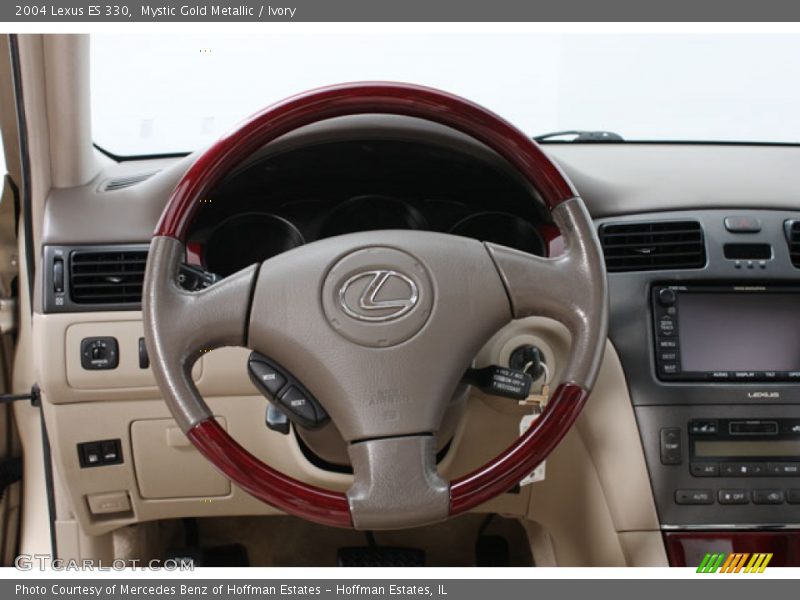 Mystic Gold Metallic / Ivory 2004 Lexus ES 330