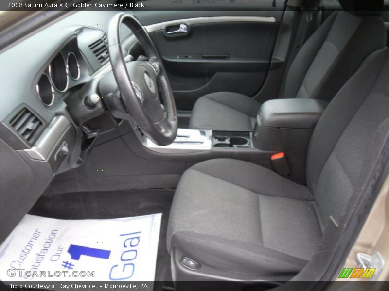 Golden Cashmere / Black 2008 Saturn Aura XR