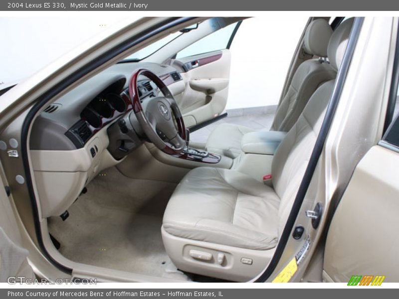 Mystic Gold Metallic / Ivory 2004 Lexus ES 330