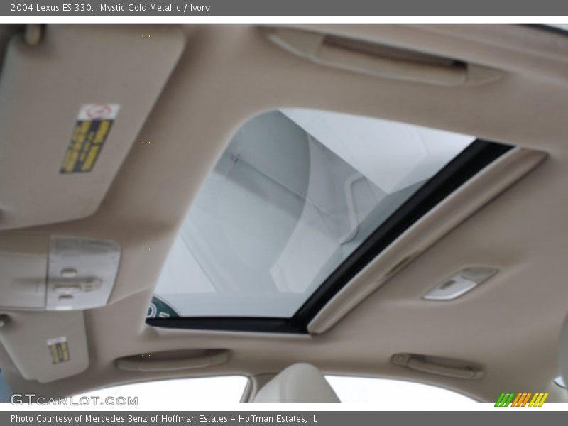 Mystic Gold Metallic / Ivory 2004 Lexus ES 330
