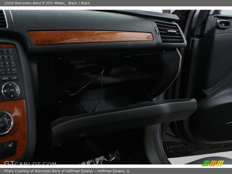 Black / Black 2009 Mercedes-Benz R 350 4Matic