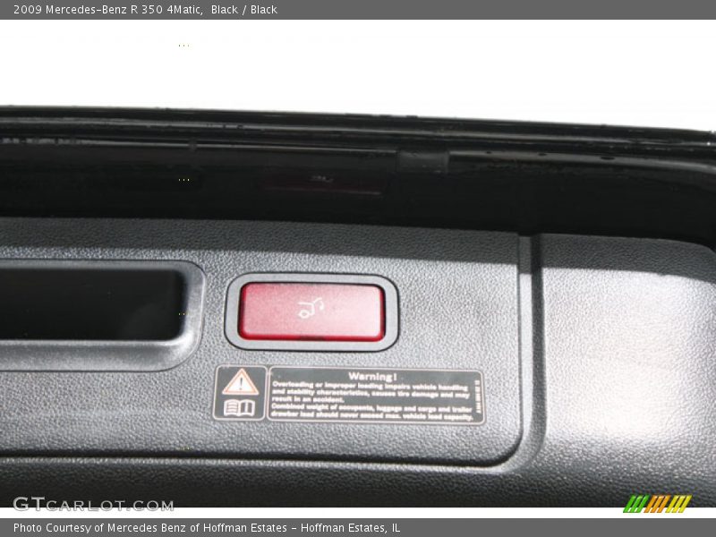 Black / Black 2009 Mercedes-Benz R 350 4Matic