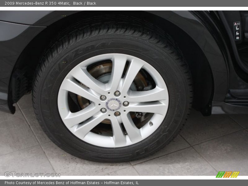 Black / Black 2009 Mercedes-Benz R 350 4Matic