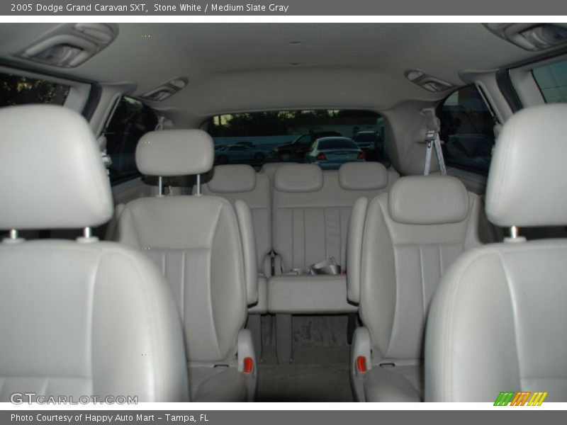 Stone White / Medium Slate Gray 2005 Dodge Grand Caravan SXT