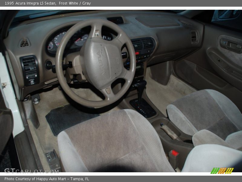Gray Interior - 1995 Integra LS Sedan 