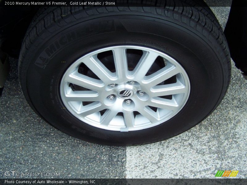 Gold Leaf Metallic / Stone 2010 Mercury Mariner V6 Premier