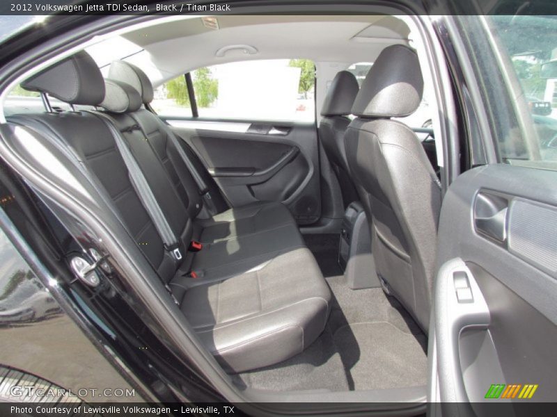 Black / Titan Black 2012 Volkswagen Jetta TDI Sedan