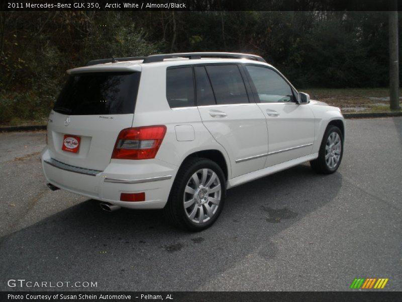 Arctic White / Almond/Black 2011 Mercedes-Benz GLK 350