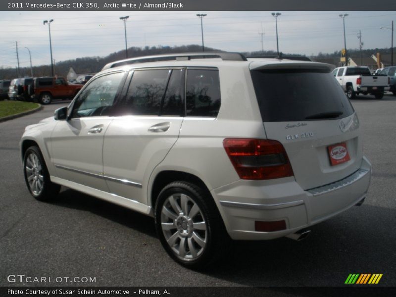 Arctic White / Almond/Black 2011 Mercedes-Benz GLK 350