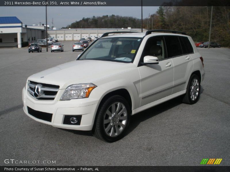 Arctic White / Almond/Black 2011 Mercedes-Benz GLK 350