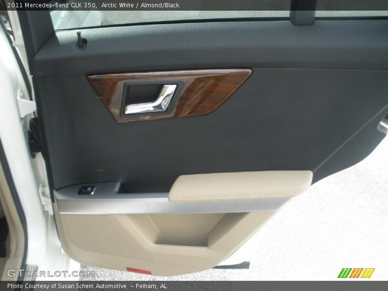 Arctic White / Almond/Black 2011 Mercedes-Benz GLK 350