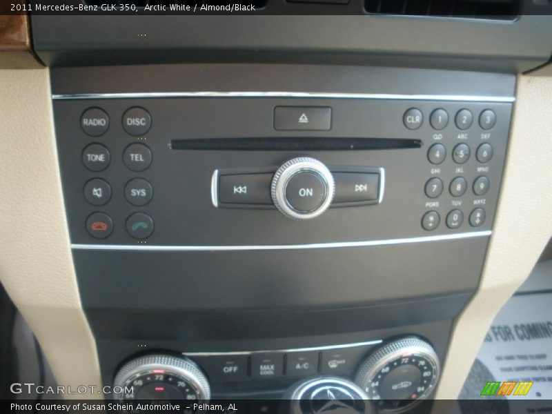 Arctic White / Almond/Black 2011 Mercedes-Benz GLK 350