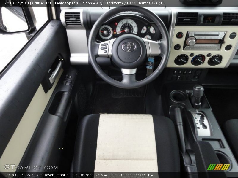 Sandstorm / Dark Charcoal/Beige 2010 Toyota FJ Cruiser Trail Teams Special Edition 4WD
