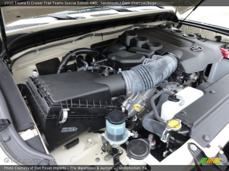 Sandstorm / Dark Charcoal/Beige 2010 Toyota FJ Cruiser Trail Teams Special Edition 4WD