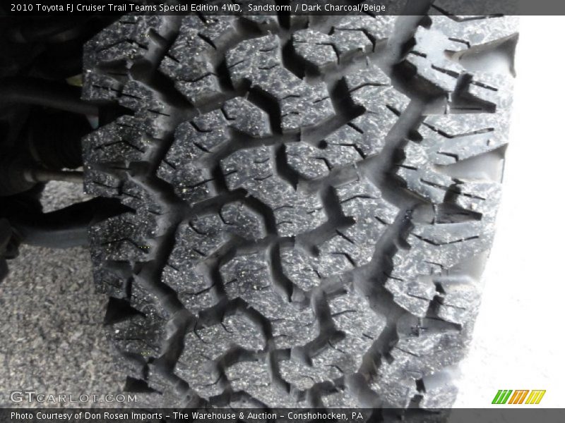 Sandstorm / Dark Charcoal/Beige 2010 Toyota FJ Cruiser Trail Teams Special Edition 4WD