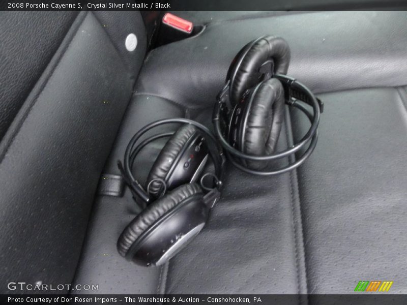 Crystal Silver Metallic / Black 2008 Porsche Cayenne S