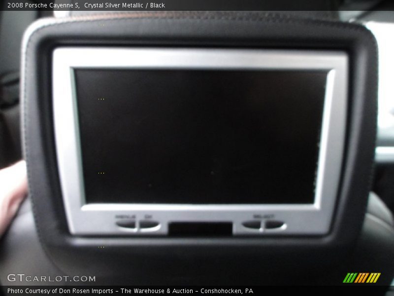 Crystal Silver Metallic / Black 2008 Porsche Cayenne S