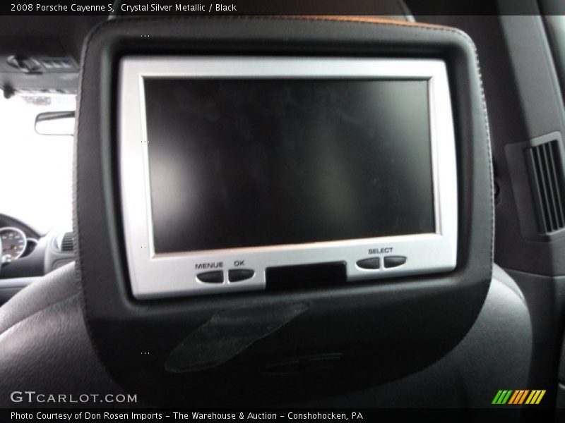 Crystal Silver Metallic / Black 2008 Porsche Cayenne S