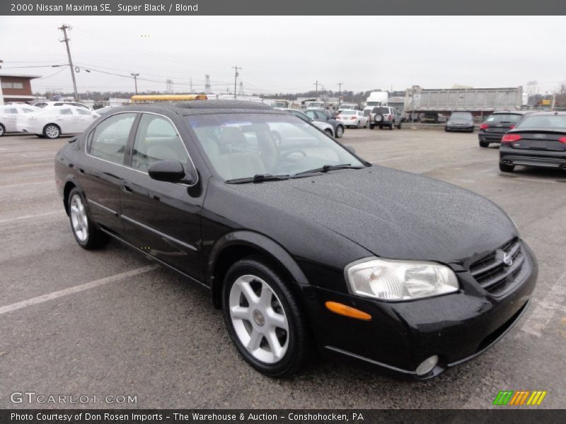 Super Black / Blond 2000 Nissan Maxima SE