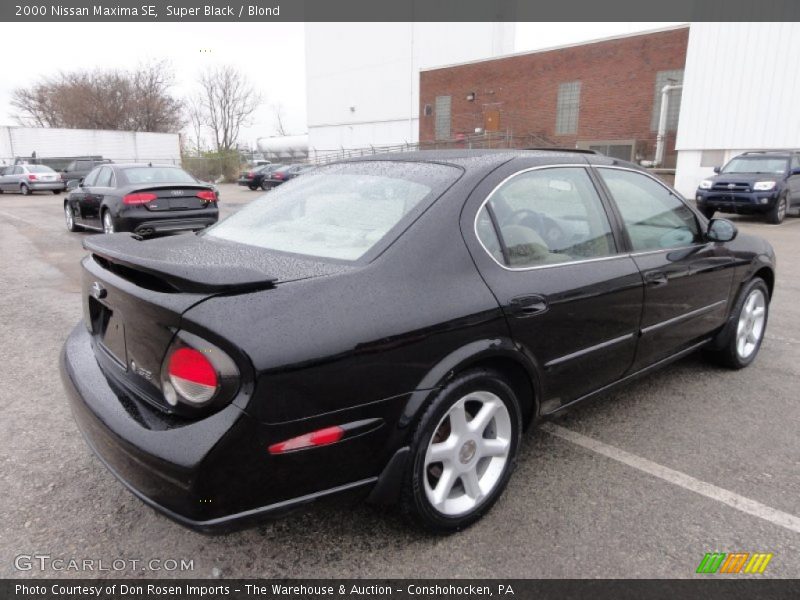 Super Black / Blond 2000 Nissan Maxima SE