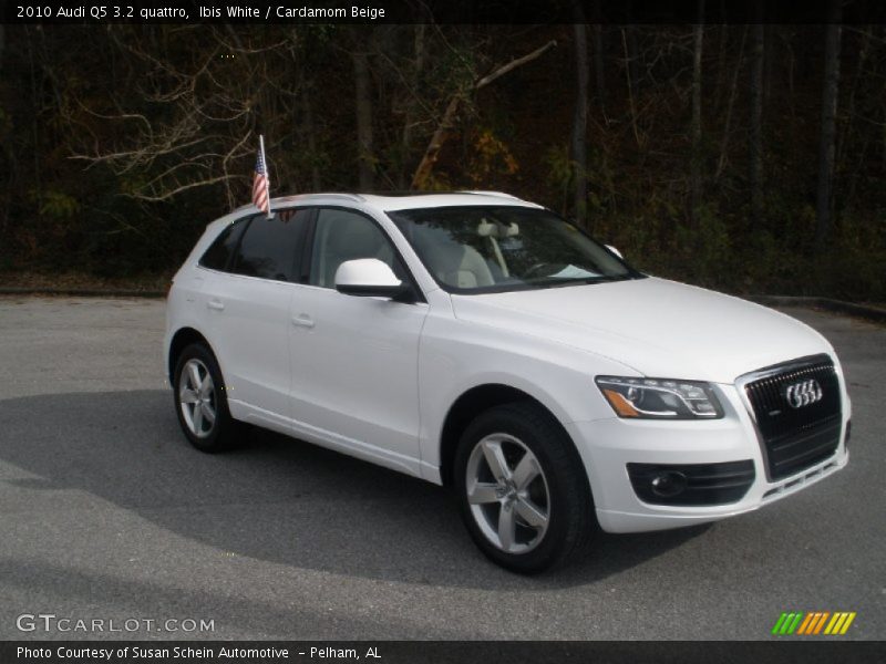 Ibis White / Cardamom Beige 2010 Audi Q5 3.2 quattro